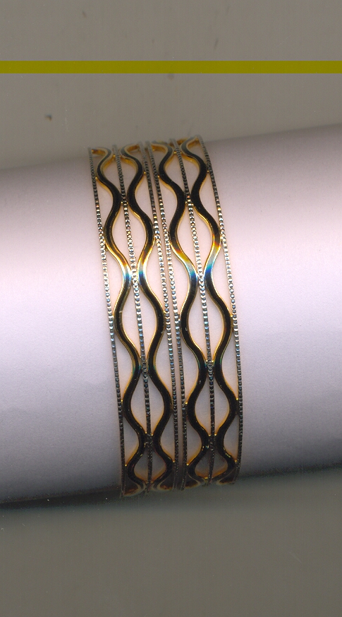 GOLD BANGLE PLAIN FANCY