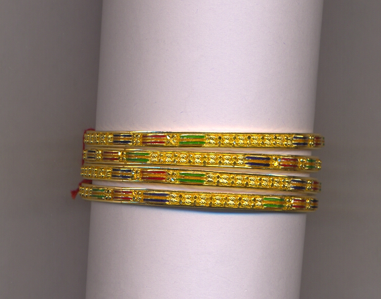 GOLD BANGLE PLAIN FANCY