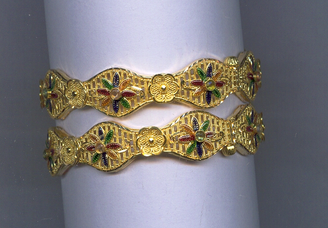 GOLD BANGLE PLAIN FANCY