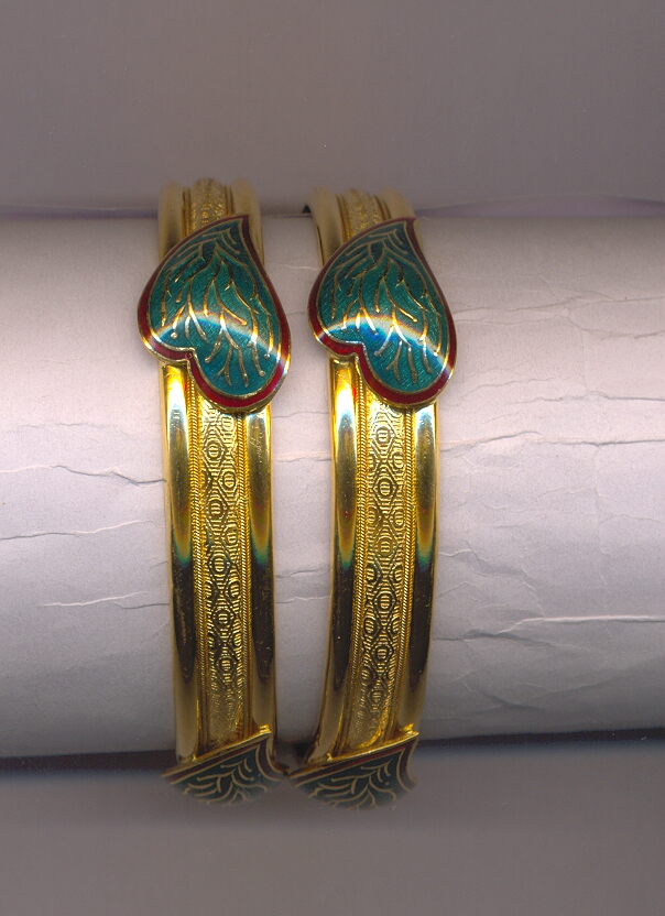 GOLD BANGLE PLAIN FANCY