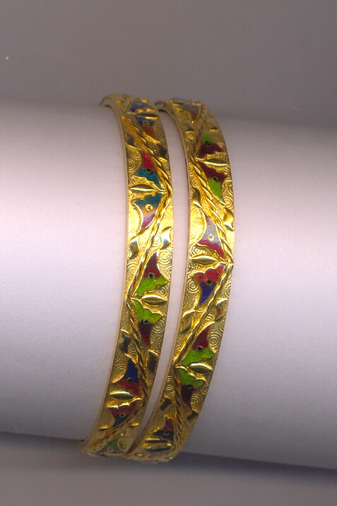 GOLD BANGLE PLAIN FANCY