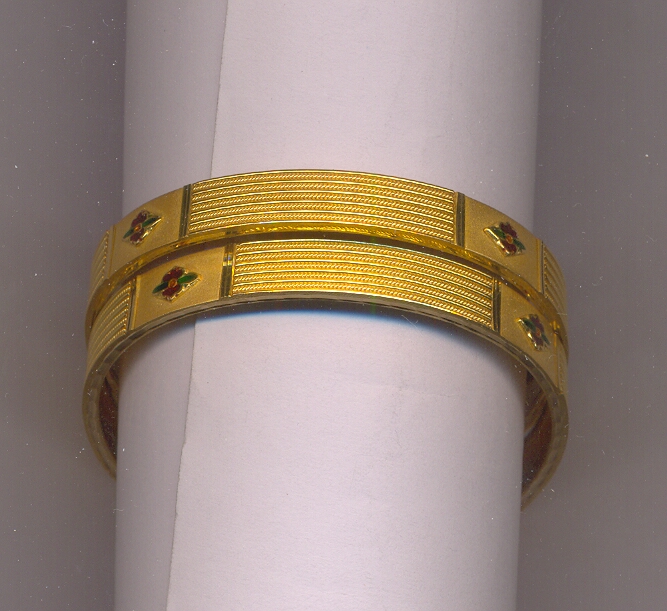 GOLD BANGLE PLAIN FANCY