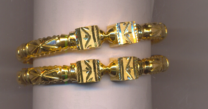 GOLD BANGLE PLAIN FANCY