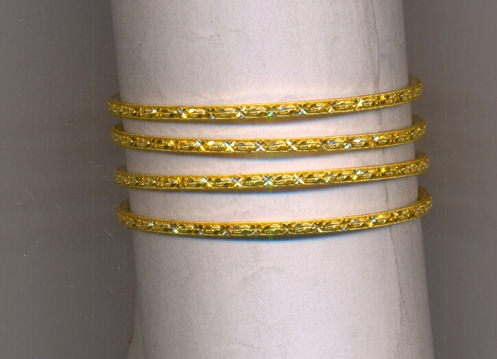 GOLD BANGLE PLAIN FANCY