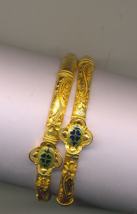 GOLD BANGLE PLAIN FANCY