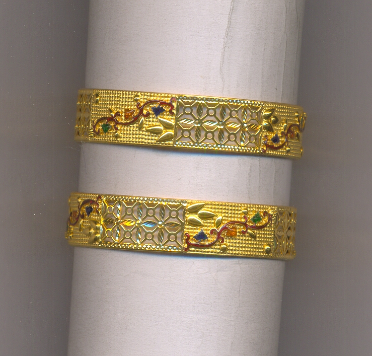 GOLD BANGLE PLAIN FANCY