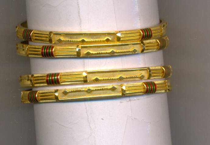 GOLD BANGLE PLAIN FANCY