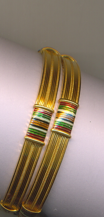 GOLD BANGLE PLAIN FANCY