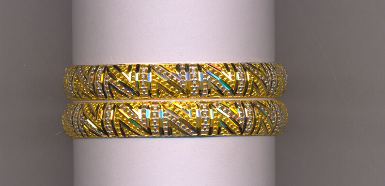 GOLD BANGLE PLAIN FANCY
