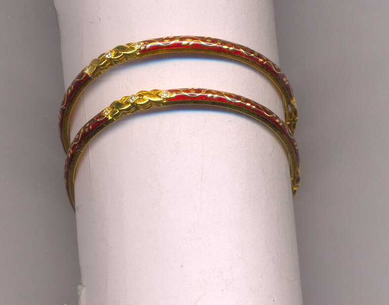 GOLD BANGLE PLAIN FANCY