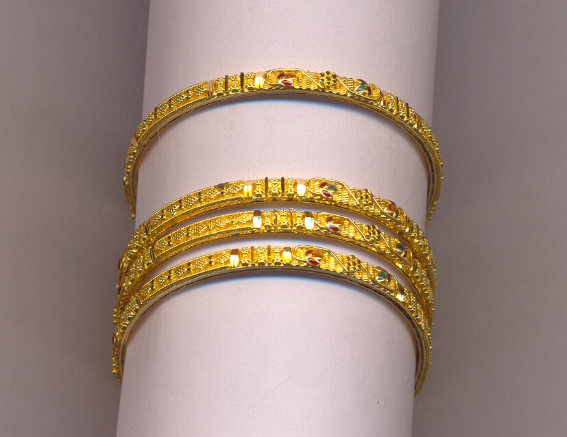 GOLD BANGLE PLAIN FANCY