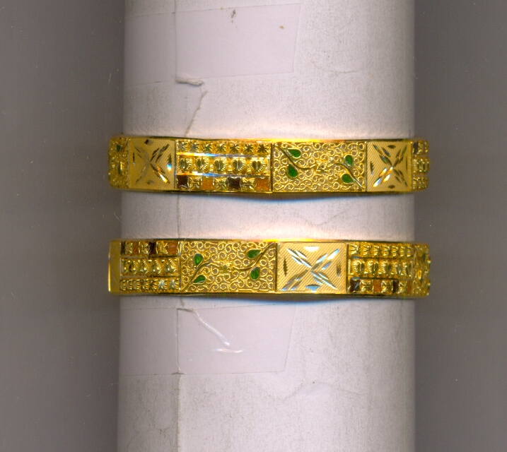 GOLD BANGLE PLAIN FANCY