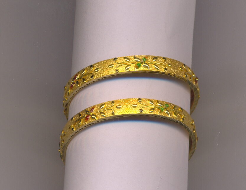GOLD BANGLE PLAIN FANCY
