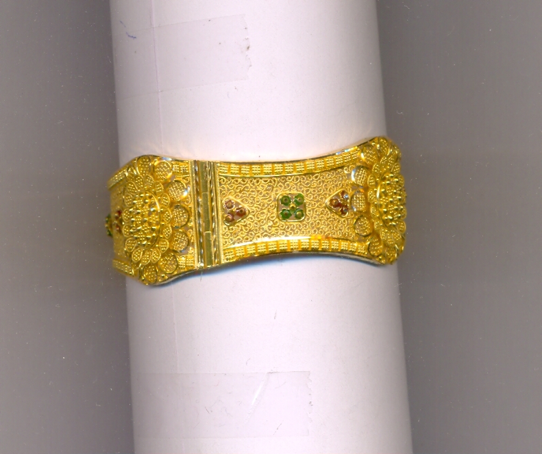 GOLD BANGLE PLAIN FANCY