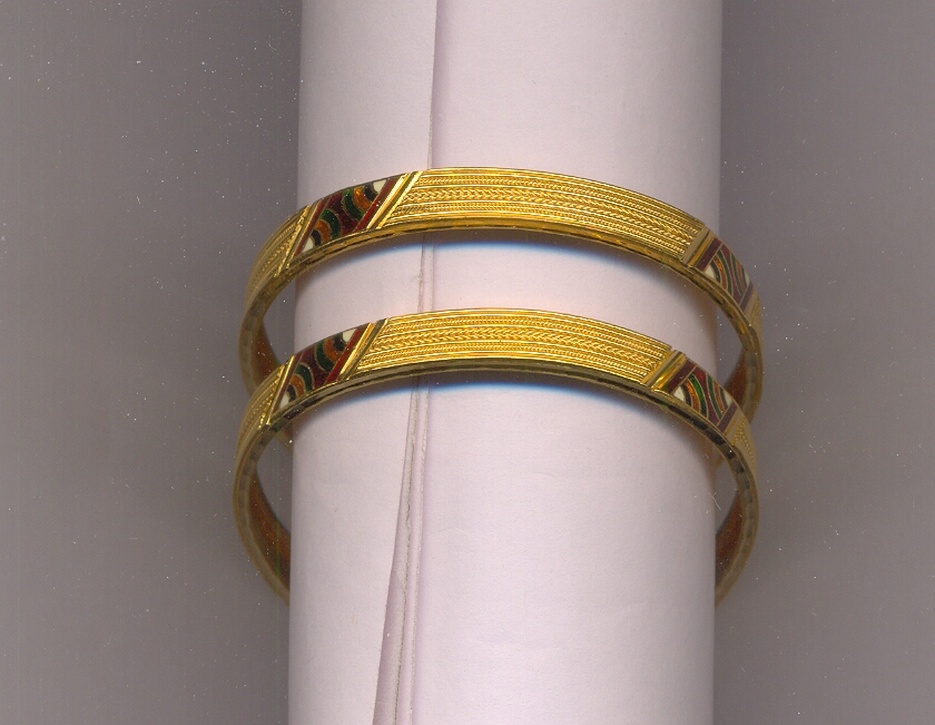 GOLD BANGLE PLAIN FANCY