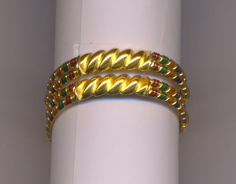 GOLD BANGLE PLAIN FANCY