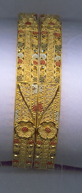 GOLD BANGLE PLAIN FANCY