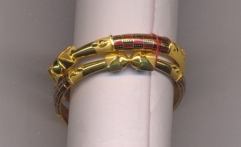 GOLD BANGLE PLAIN FANCY