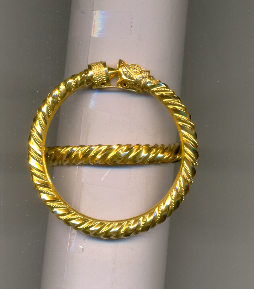 GOLD BANGLE PLAIN FANCY