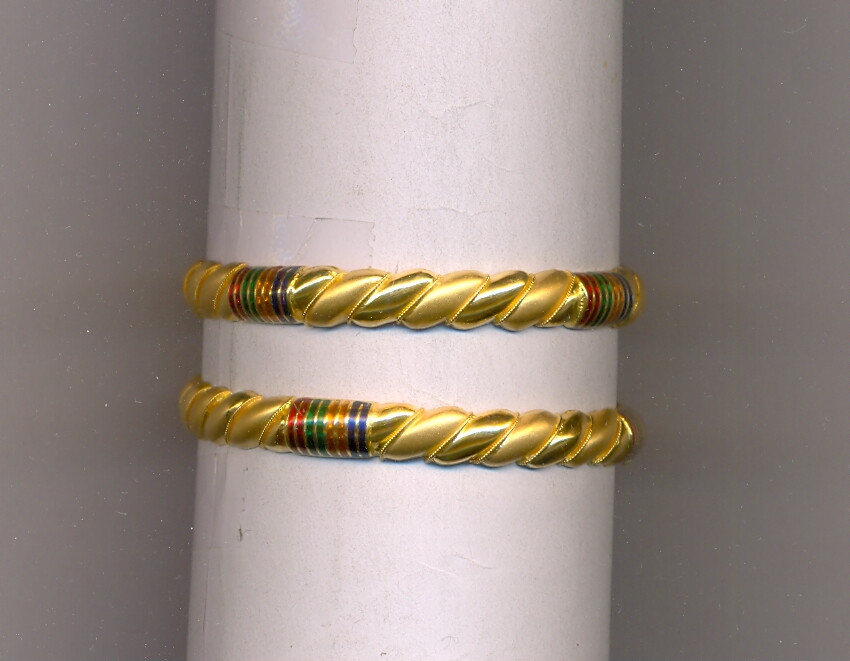 GOLD BANGLE PLAIN FANCY