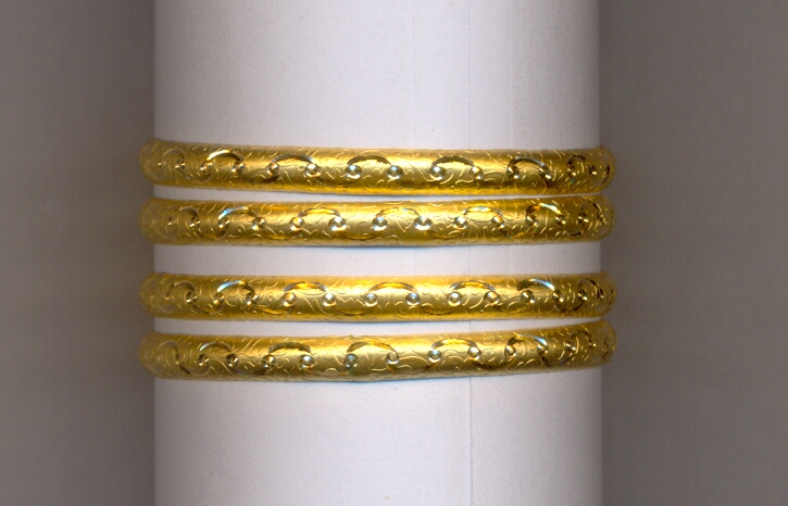 GOLD BANGLE PLAIN FANCY