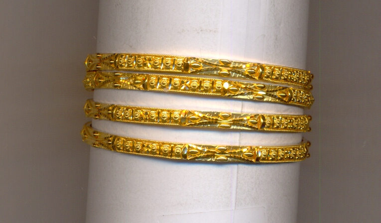 GOLD BANGLE PLAIN FANCY