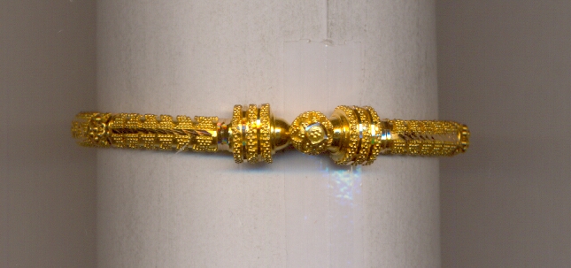 GOLD BANGLE PLAIN FANCY