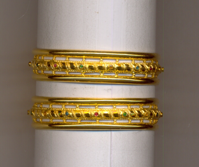 GOLD BANGLE PLAIN FANCY