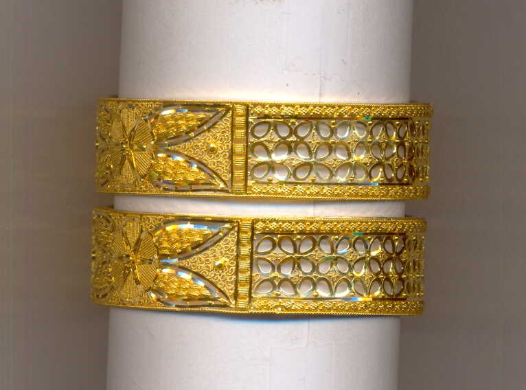 GOLD BANGLE PLAIN FANCY