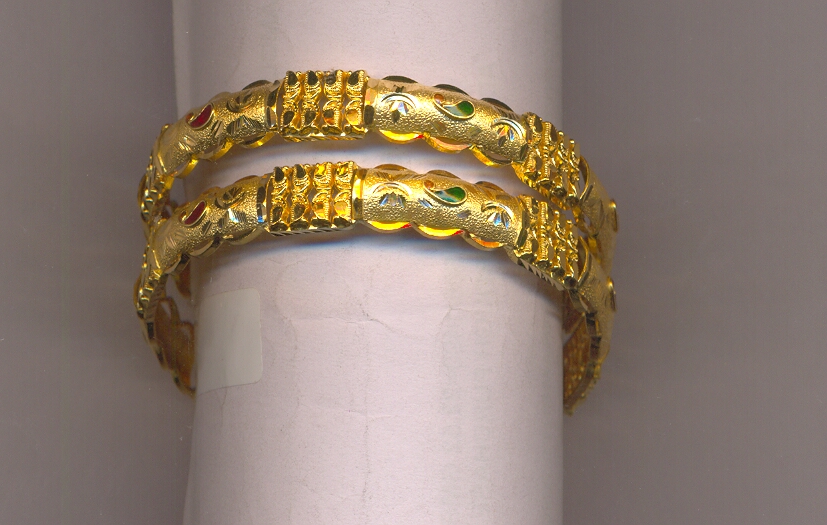 GOLD BANGLE PLAIN FANCY