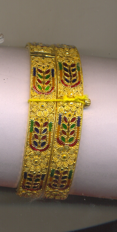 GOLD BANGLE PLAIN FANCY