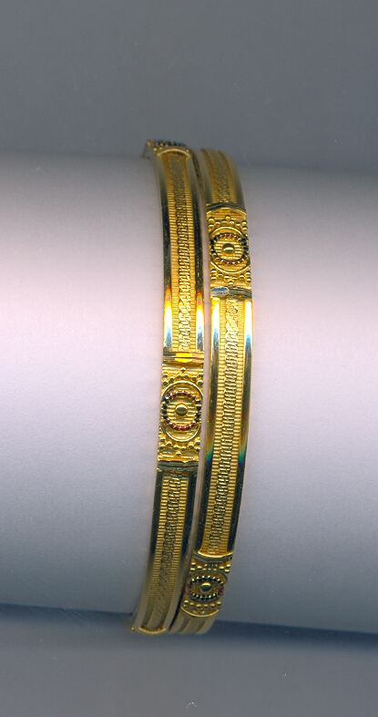 GOLD BANGLE PLAIN FANCY