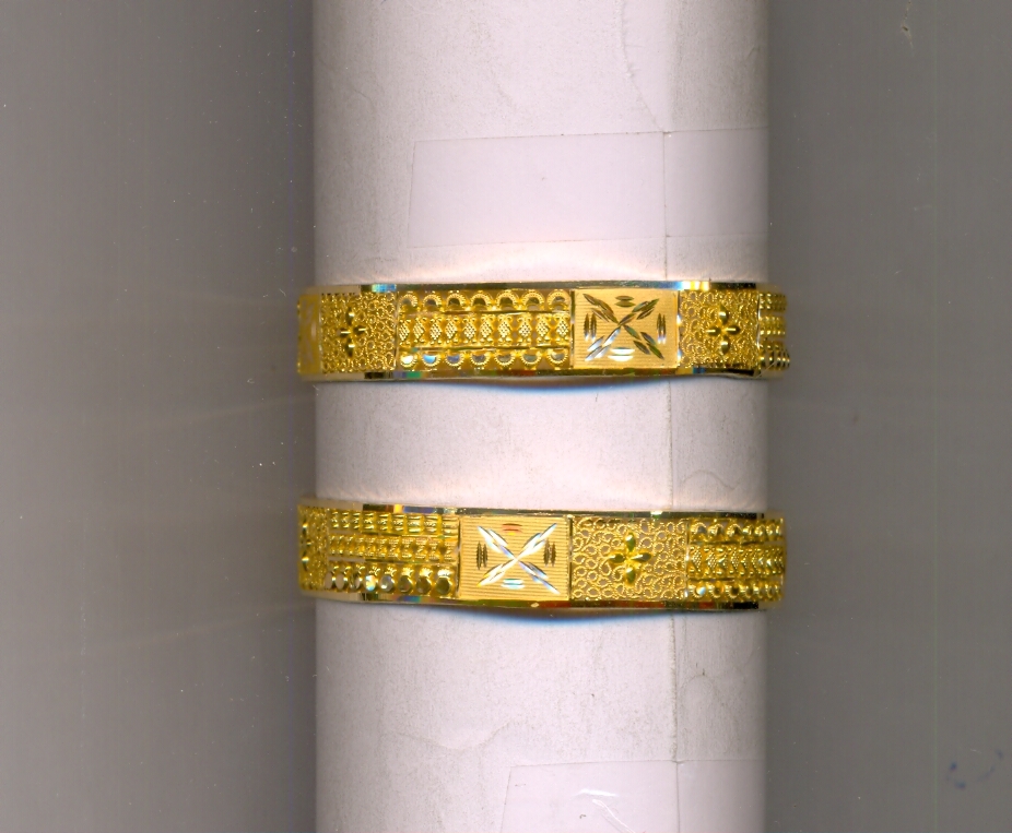 GOLD BANGLE PLAIN FANCY