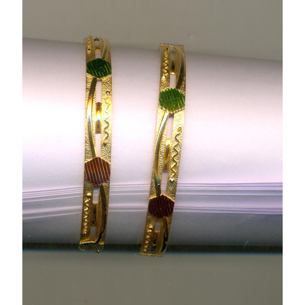 GOLD BANGLE PLAIN FANCY