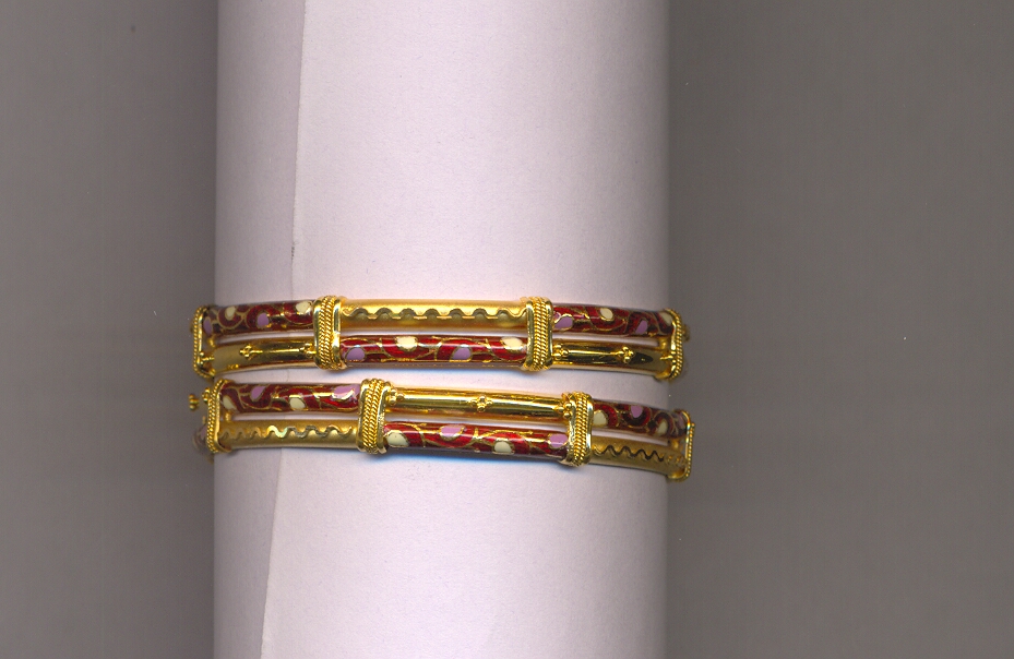 GOLD BANGLE PLAIN FANCY
