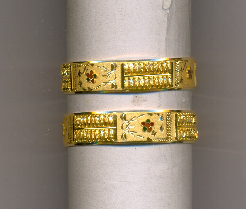 GOLD BANGLE PLAIN FANCY