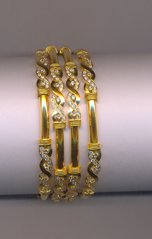 GOLD BANGLE PLAIN FANCY