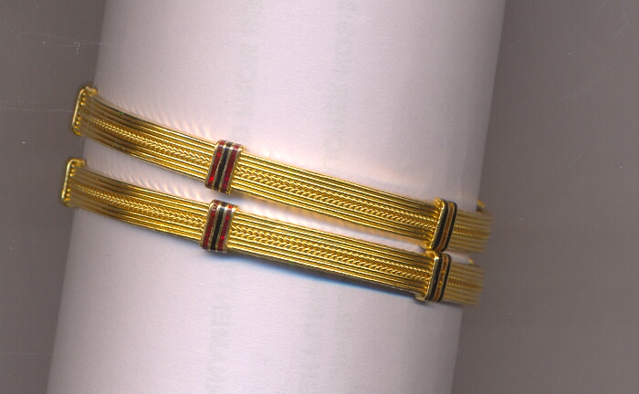 GOLD BANGLE PLAIN FANCY