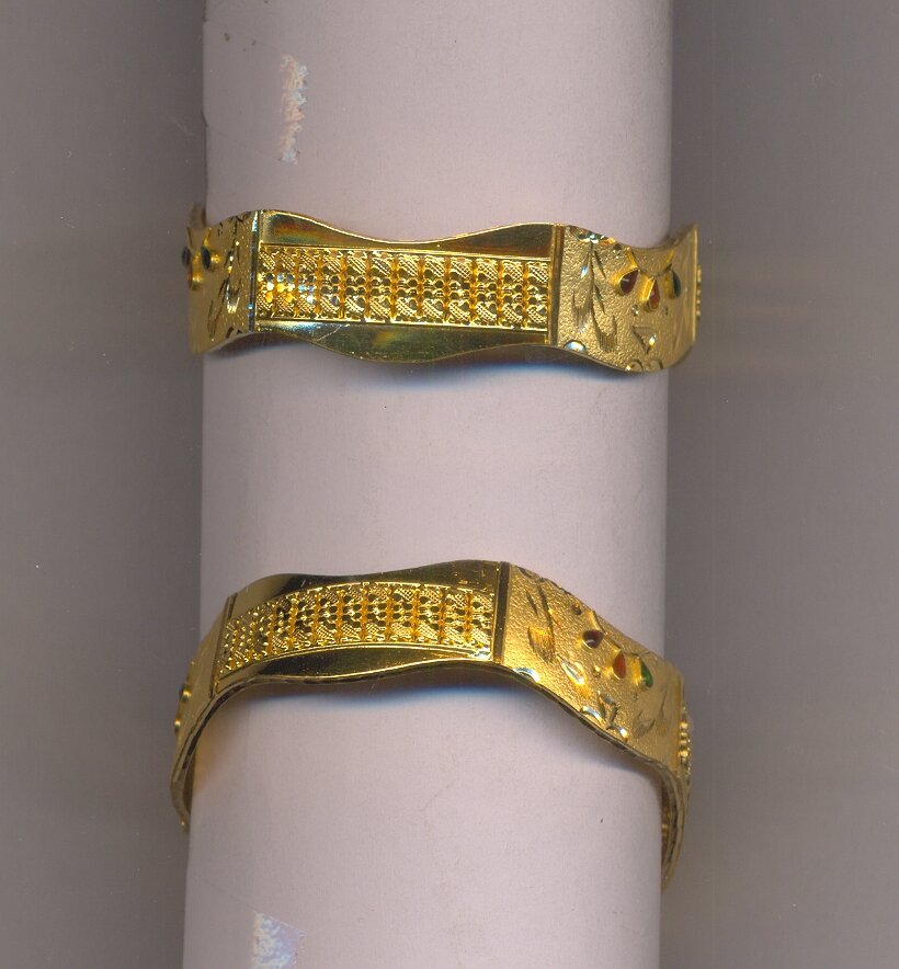 GOLD BANGLE PLAIN FANCY