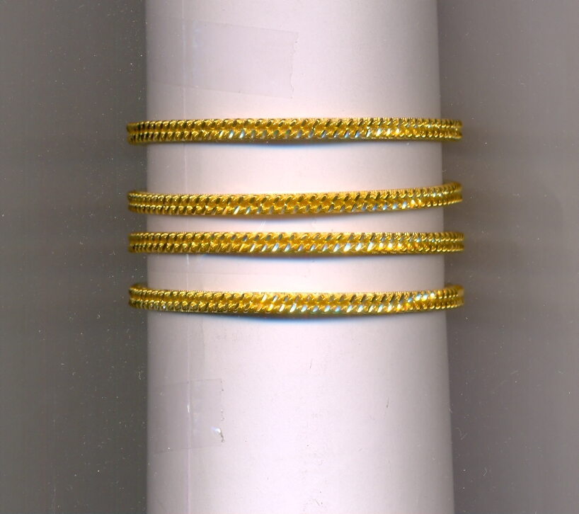 GOLD BANGLE PLAIN FANCY