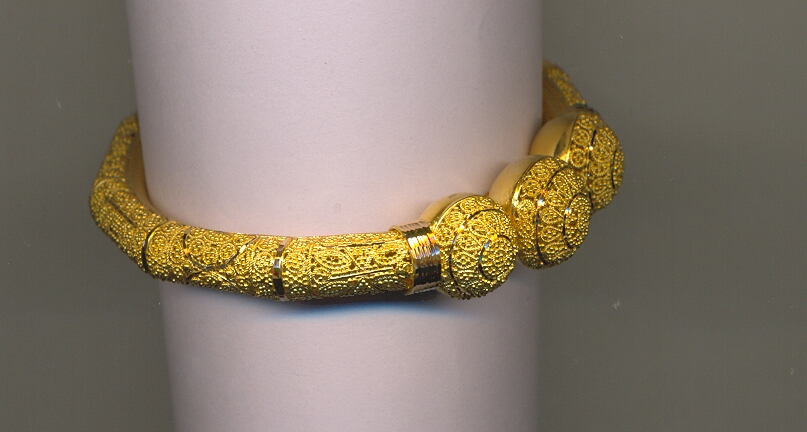 GOLD BANGLE PLAIN FANCY