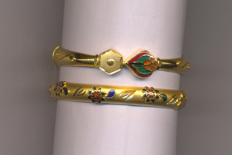 GOLD BANGLE PLAIN FANCY