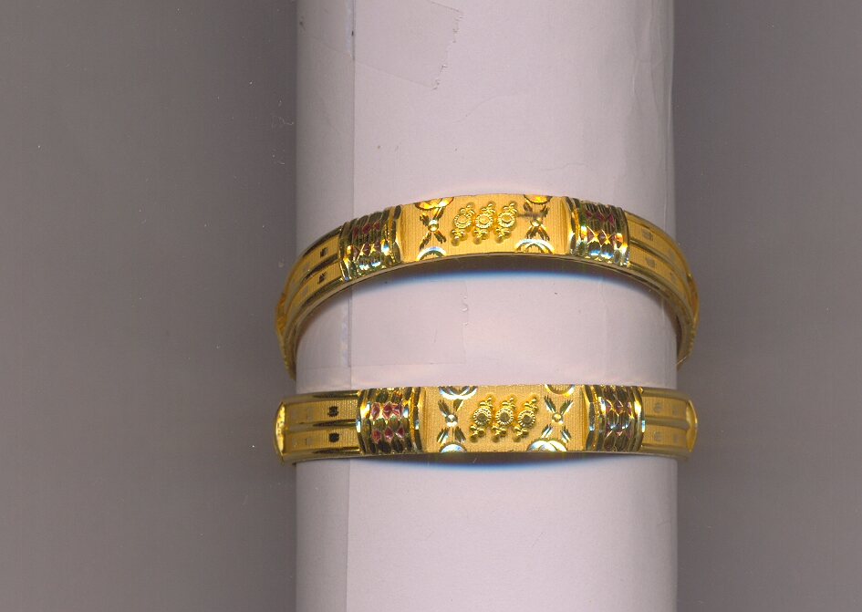 GOLD BANGLE PLAIN FANCY