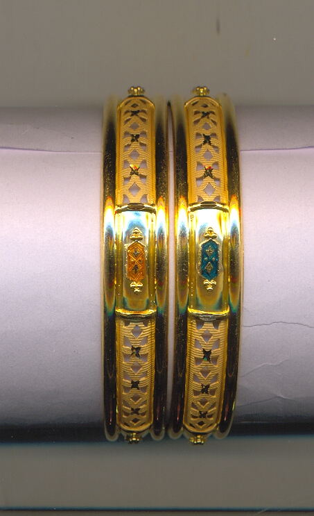 GOLD BANGLE PLAIN FANCY