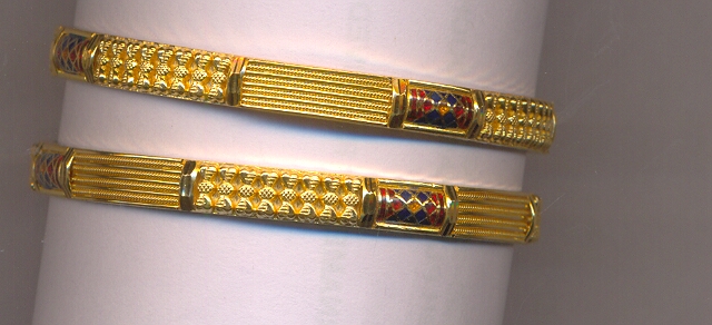 GOLD BANGLE PLAIN FANCY