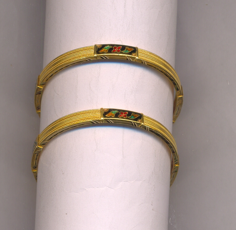 GOLD BANGLE PLAIN FANCY