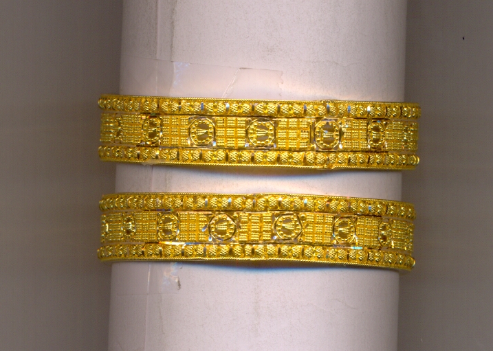 GOLD BANGLE PLAIN FANCY