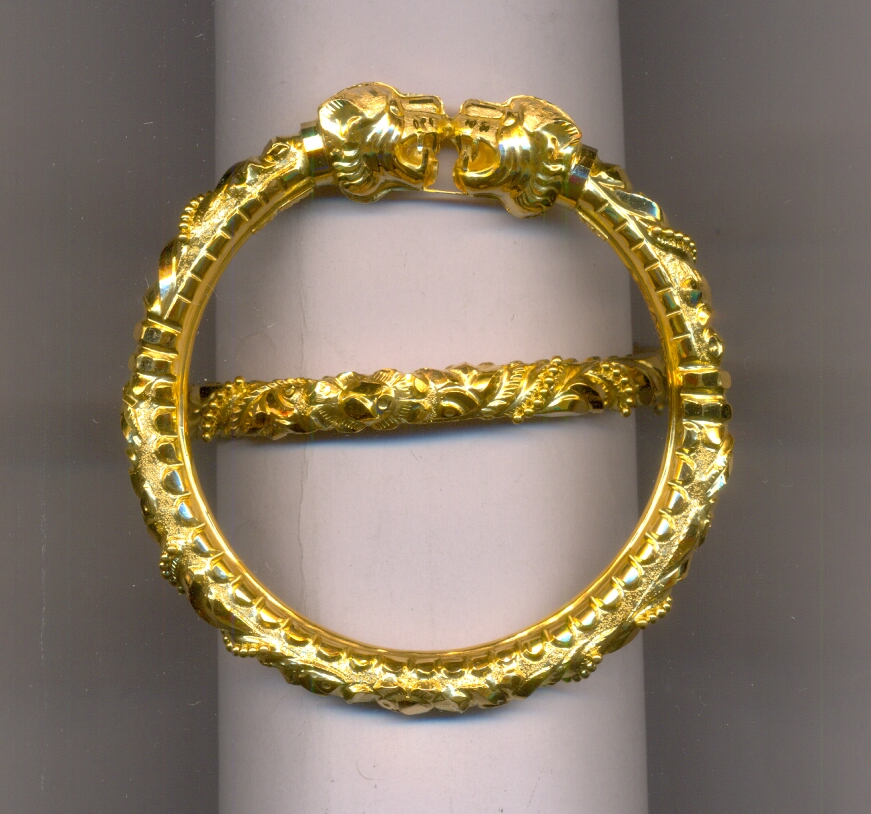 GOLD BANGLE PLAIN FANCY