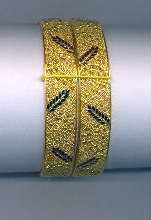 GOLD BANGLE PLAIN FANCY