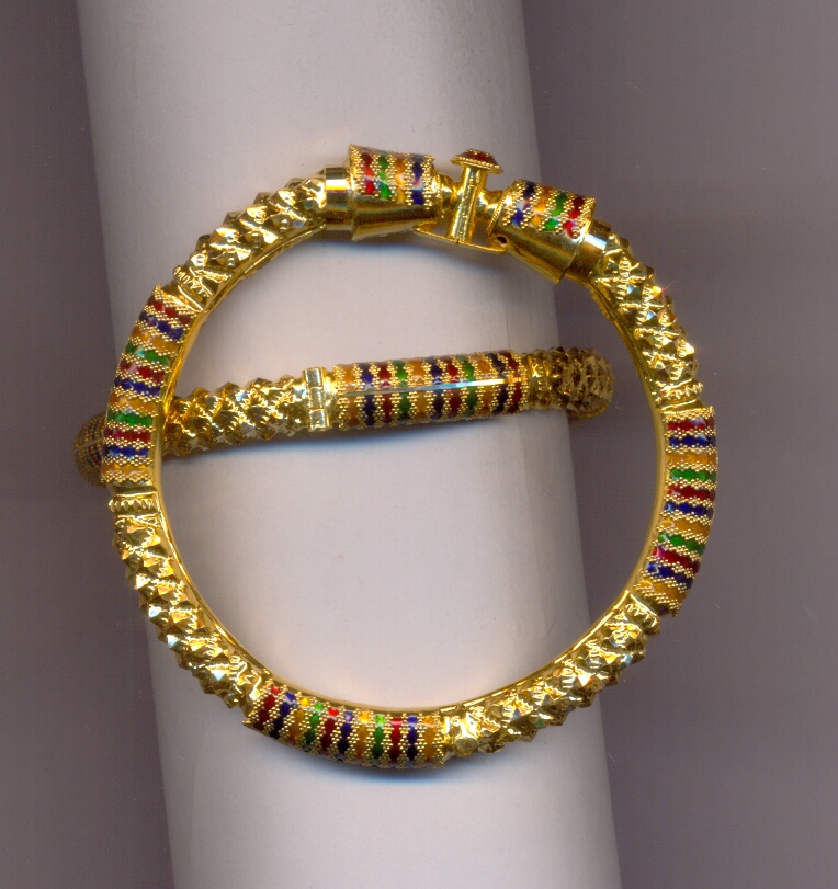 GOLD BANGLE PLAIN FANCY